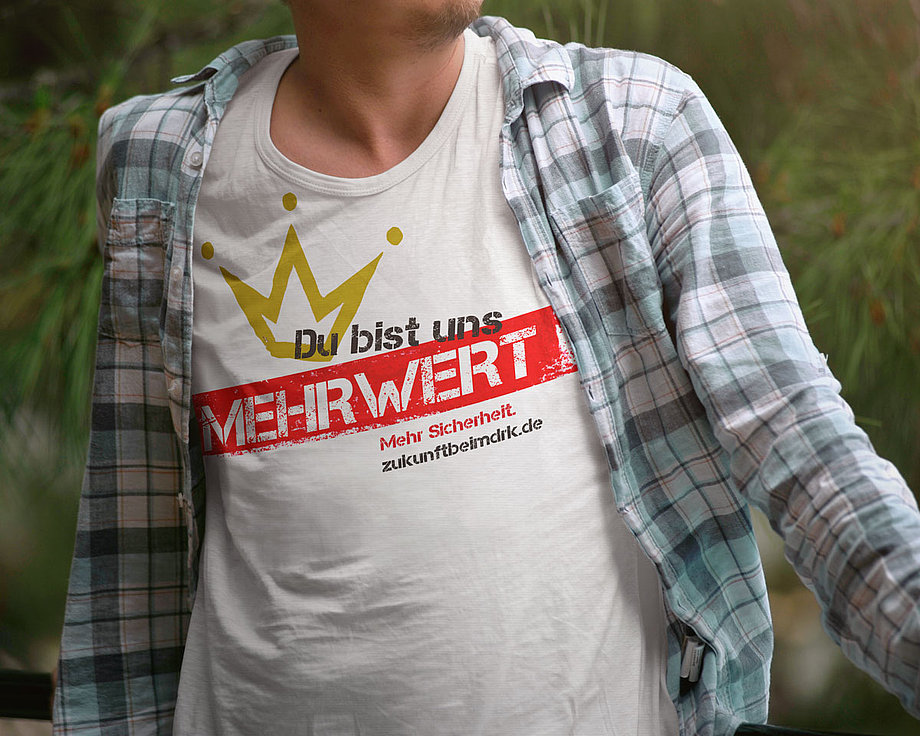 Referenz DRK Kreisverband Münster Arbeitgebermarke Shirt